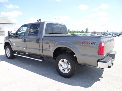 ford f 250 super duty 2012 gray xlt biodiesel 8 cylinders 4 wheel drive shiftable automatic 77388