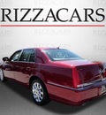cadillac dts 2008 red sedan gasoline 8 cylinders front wheel drive automatic with overdrive 60546