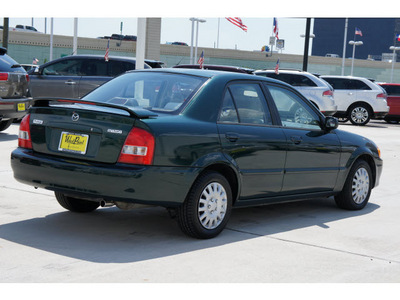 mazda protege 2000 green sedan lx gasoline 4 cylinders front wheel drive automatic 77043