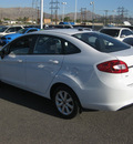 ford fiesta 2011 white sedan sel gasoline 4 cylinders front wheel drive automatic 79925