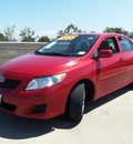 toyota corolla 2010 red sedan gasoline 4 cylinders front wheel drive automatic 90241
