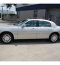 lincoln town car 2007 silver sedan signature limited flex fuel 8 cylinders rear wheel drive automatic with overdrive 77706