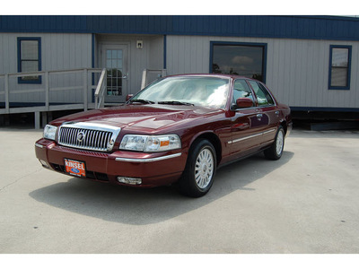 mercury grand marquis 2008 dk  red sedan ls gasoline 8 cylinders rear wheel drive automatic with overdrive 77706