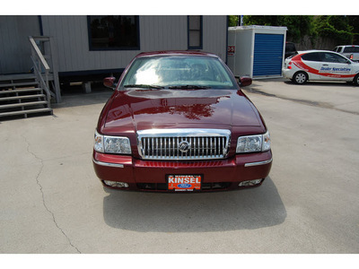 mercury grand marquis 2008 dk  red sedan ls gasoline 8 cylinders rear wheel drive automatic with overdrive 77706