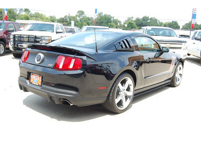 ford mustang 2012 black coupe roush gasoline 8 cylinders rear wheel drive 6 speed manual 77706