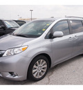 toyota sienna 2012 silver van limited 7 passenger gasoline 6 cylinders front wheel drive automatic 77074