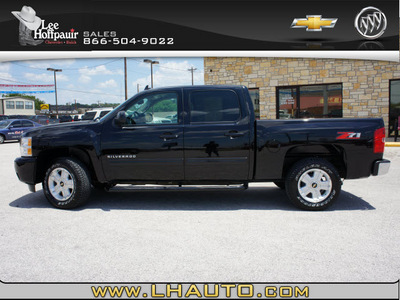 chevrolet silverado 1500 2011 black lt flex fuel 8 cylinders 2 wheel drive automatic 78654