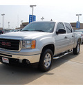 gmc sierra 1500 2011 silver sle flex fuel 8 cylinders 4 wheel drive automatic with overdrive 77656