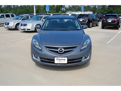 mazda mazda6 2011 gray sedan i sport gasoline 4 cylinders front wheel drive automatic with overdrive 77656