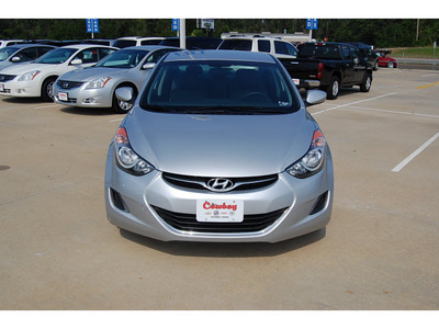 hyundai elantra 2011 silver sedan gls gasoline 4 cylinders front wheel drive automatic with overdrive 77656