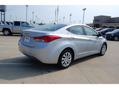 hyundai elantra 2011 silver sedan gls gasoline 4 cylinders front wheel drive automatic with overdrive 77656