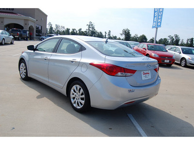 hyundai elantra 2011 silver sedan gls gasoline 4 cylinders front wheel drive automatic with overdrive 77656