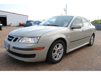 saab 9 3 2006 beige sedan gasoline 4 cylinders front wheel drive automatic with overdrive 77590