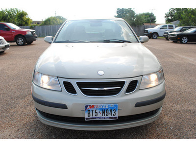 saab 9 3 2006 beige sedan gasoline 4 cylinders front wheel drive automatic with overdrive 77590