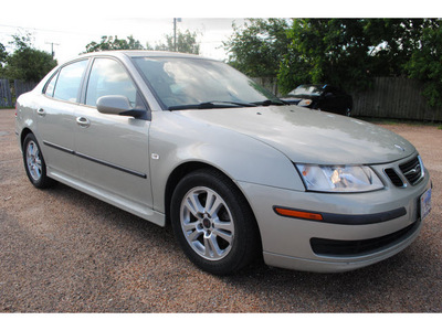 saab 9 3 2006 beige sedan gasoline 4 cylinders front wheel drive automatic with overdrive 77590