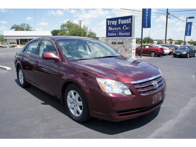 toyota avalon 2006 dk  red sedan xl gasoline 6 cylinders front wheel drive automatic 78028