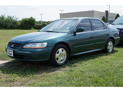 honda accord 2002 dk  green sedan ex v 6 gasoline 6 cylinders front wheel drive automatic 77094