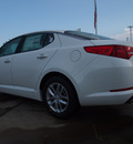 kia optima 2013 white sedan lx gasoline 4 cylinders front wheel drive 6 speed automatic 77034