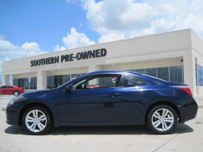 nissan altima 2011 dk  blue coupe 2 5 s gasoline 4 cylinders front wheel drive automatic 77578