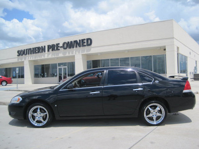 chevrolet impala 2008 black sedan lt flex fuel 6 cylinders front wheel drive automatic 77578