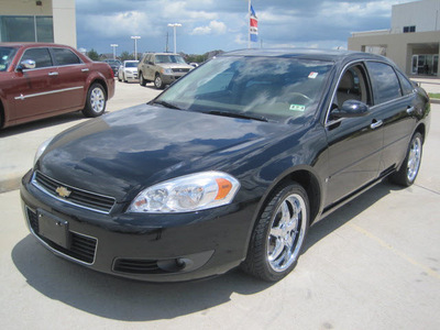 chevrolet impala 2008 black sedan lt flex fuel 6 cylinders front wheel drive automatic 77578