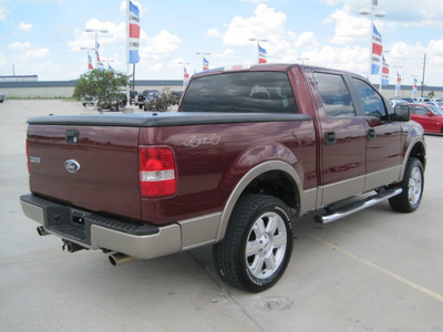 ford f 150 2006 red lariat flex fuel 8 cylinders 4 wheel drive automatic 77578