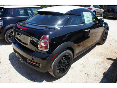mini cooper 2013 black coupe s 4 cylinders 6 speed manual 78729