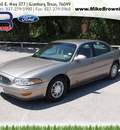 buick lesabre 2002 lt  brown sedan limited gasoline 6 cylinders front wheel drive automatic 76049