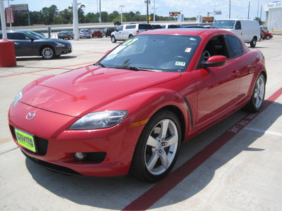 mazda rx 8 2007 red coupe grand touring gasoline rotary rear wheel drive 6 speed manual 77301