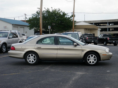 mercury sable 2000 gold sedan ls premium gasoline v6 front wheel drive automatic with overdrive 61832