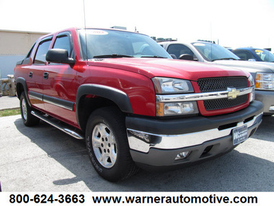 chevrolet avalanche 2005 red 1500 ls flex fuel 8 cylinders rear wheel drive automatic 45840