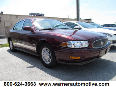 buick lesabre 2005 dk  red sedan limited gasoline 6 cylinders front wheel drive automatic with overdrive 45840