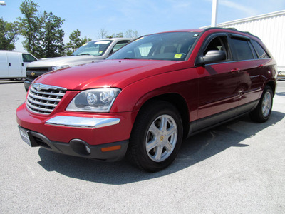 chrysler pacifica 2004 red suv gasoline 6 cylinders all whee drive automatic 45840