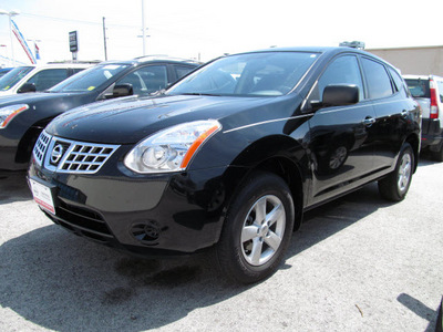 nissan rogue 2010 black suv gasoline 4 cylinders automatic 45840