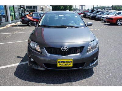 toyota corolla 2010 magnetic gray sedan s gasoline 4 cylinders front wheel drive automatic 07724