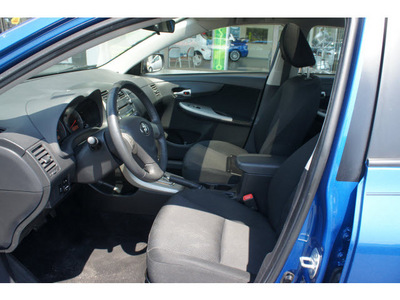 toyota corolla 2010 blue streak sedan s gasoline 4 cylinders front wheel drive automatic 07724