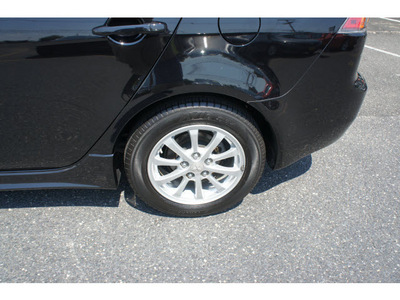 mitsubishi lancer 2010 tarmac black sedan es gasoline 4 cylinders front wheel drive automatic 07724