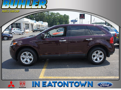 ford edge 2011 bordeaux reserve sel gasoline 6 cylinders front wheel drive automatic 07724