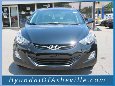 hyundai elantra 2013 black sedan gls gasoline 4 cylinders front wheel drive automatic 28805