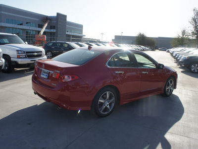 acura tsx 2012 red sedan special edition gasoline 4 cylinders front wheel drive automatic 76137