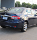 toyota corolla 2011 blue sedan le 4 cylinders automatic with overdrive 77074