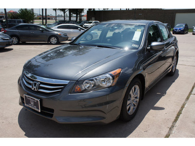 honda accord 2012 dk  gray sedan lx p gasoline 4 cylinders front wheel drive automatic 77339