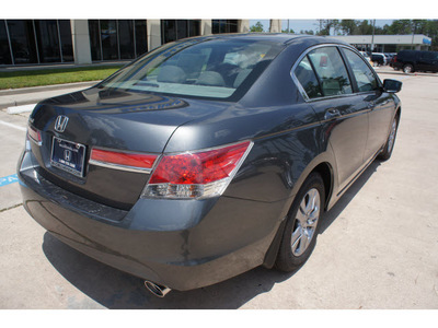 honda accord 2012 dk  gray sedan lx p gasoline 4 cylinders front wheel drive automatic 77339