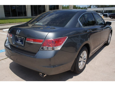 honda accord 2012 dk  gray sedan lx gasoline 4 cylinders front wheel drive automatic 77339