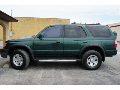 toyota 4runner 1999 green suv sr5 gasoline v6 4 wheel drive automatic 78654