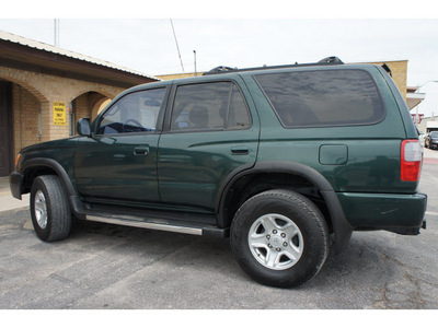 toyota 4runner 1999 green suv sr5 gasoline v6 4 wheel drive automatic 78654