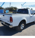 ford f 150 2002 white pickup truck xl gasoline 6 cylinders rear wheel drive 5 speed manual 78654