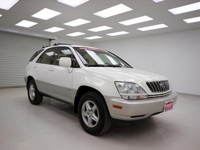 lexus rx 300 2001 white suv gasoline 6 cylinders front wheel drive automatic 78028