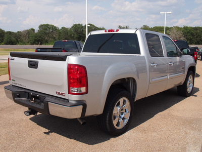 gmc sierra 1500 2010 silver sle flex fuel 8 cylinders 2 wheel drive automatic with overdrive 77859