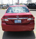 toyota corolla 2011 red sedan gasoline 4 cylinders front wheel drive automatic 79936